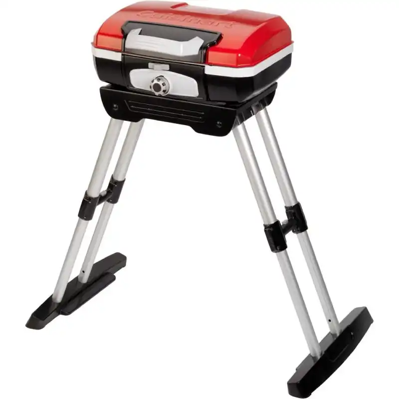 3-Best for Camping: Cuisinart Petit Gourmet Gas Grill With VersaStand